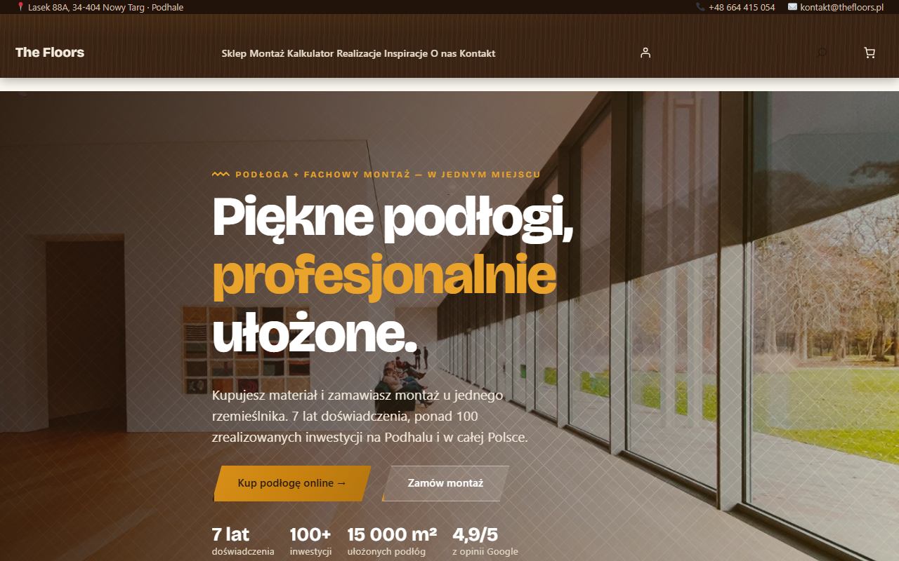 The Floors — sklep z podłogami